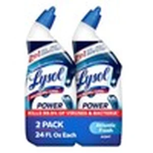 Lysol clinging gel toilet bowl cleaner bottle