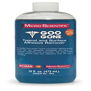 Micro-Scientific topical adhesive remover for skin
