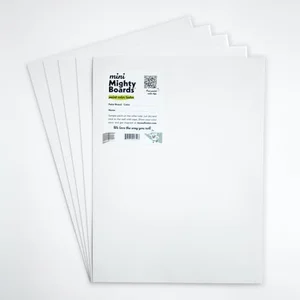 Mighty Board paint color test panels 12 by 9 inch