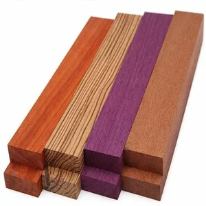 Novabright 8 piece exotic hardwood lumber pack