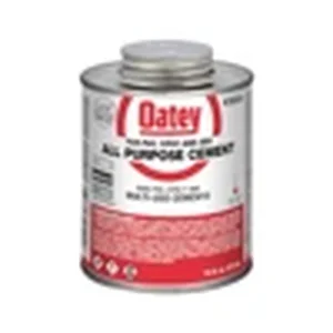 Oatey 16oz all-purpose clear PVC cement can