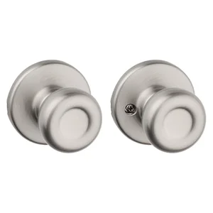 Passage door knob set