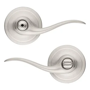 Privacy door handle with lock