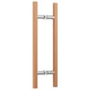 Ranbo 12 inch beech wood door pull handle