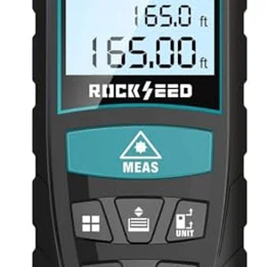 RockSeed digital laser distance measure 165 feet