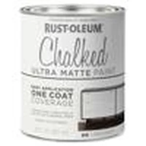 Rust-Oleum Chalked ultra matte linen white spray paint for furniture