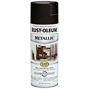 Rust-Oleum Stops Rust metallic spray paint oil rubbed bronze