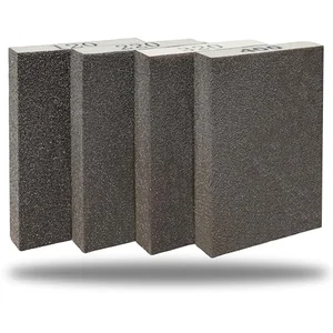 4 pack hand sanding sponge set assorted grit