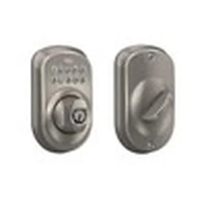 Schlage BE365 Plymouth trim keypad deadbolt