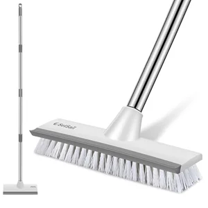 SetSail floor scrub brush 51 inch long adjustable handle