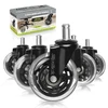 Slipstick Premium Rubber Office Chair Caster Wheels (Set of 5)