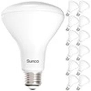 Sunco BR30 LED flood light bulbs 12 pack daylight