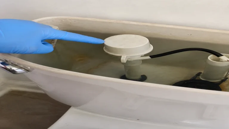 Toilet float and fill valve checked when the tank does not fill normally