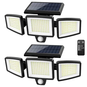 Tuffenough solar powered outdoor LED security lights