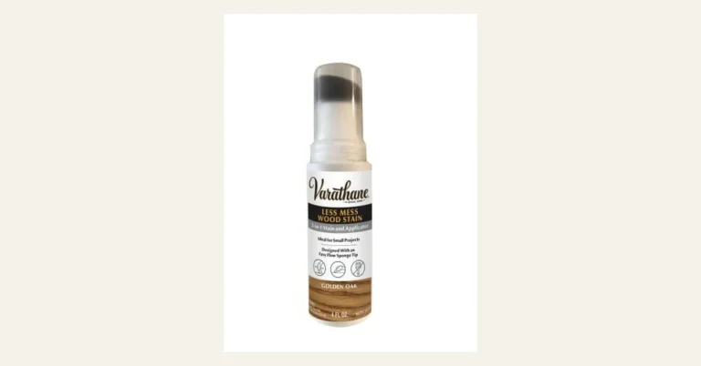 Varathane Less Mess wood stain golden oak bottle