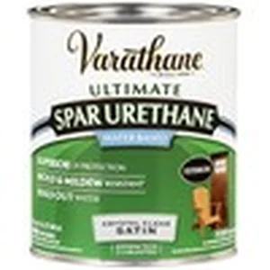 Varathane water based ultimate spar urethane satin quart