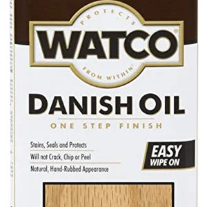 Watco Danish Oil wood finish pint natural