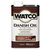Watco natural Danish oil wood finish can for oak and alder furniture