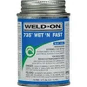 Weld-On fast-setting high-strength PVC cement