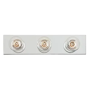 Westinghouse 3 light bath bar vanity chrome