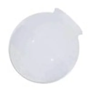 White glass globe replacement light cover 6 inch