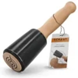 Wooden mallet for driving carving chisels