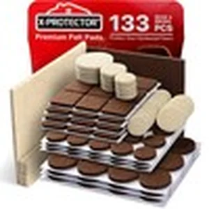 X-Protector felt furniture pads pack for hardwood floors