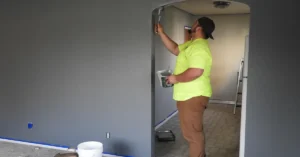 Paint Peels Off the Wall While Rolling: Stop and Test Adhesion First