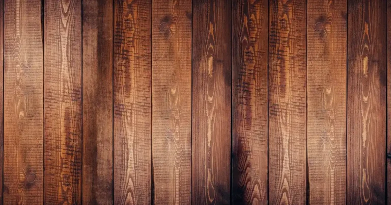 Wooden plank flooring boards