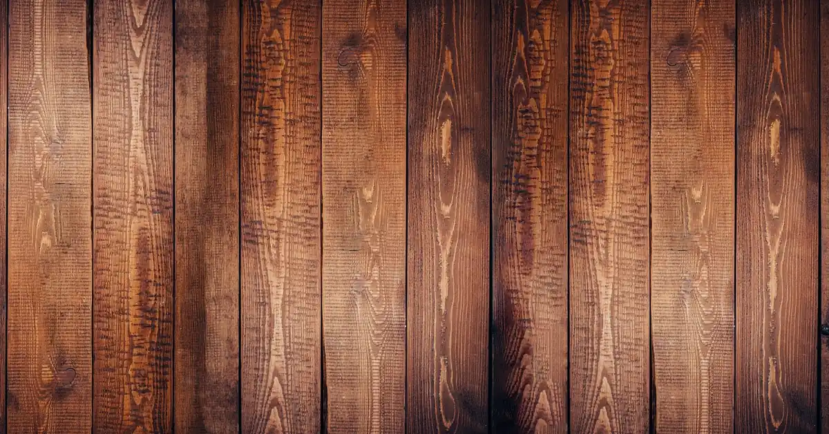 Wooden plank flooring boards