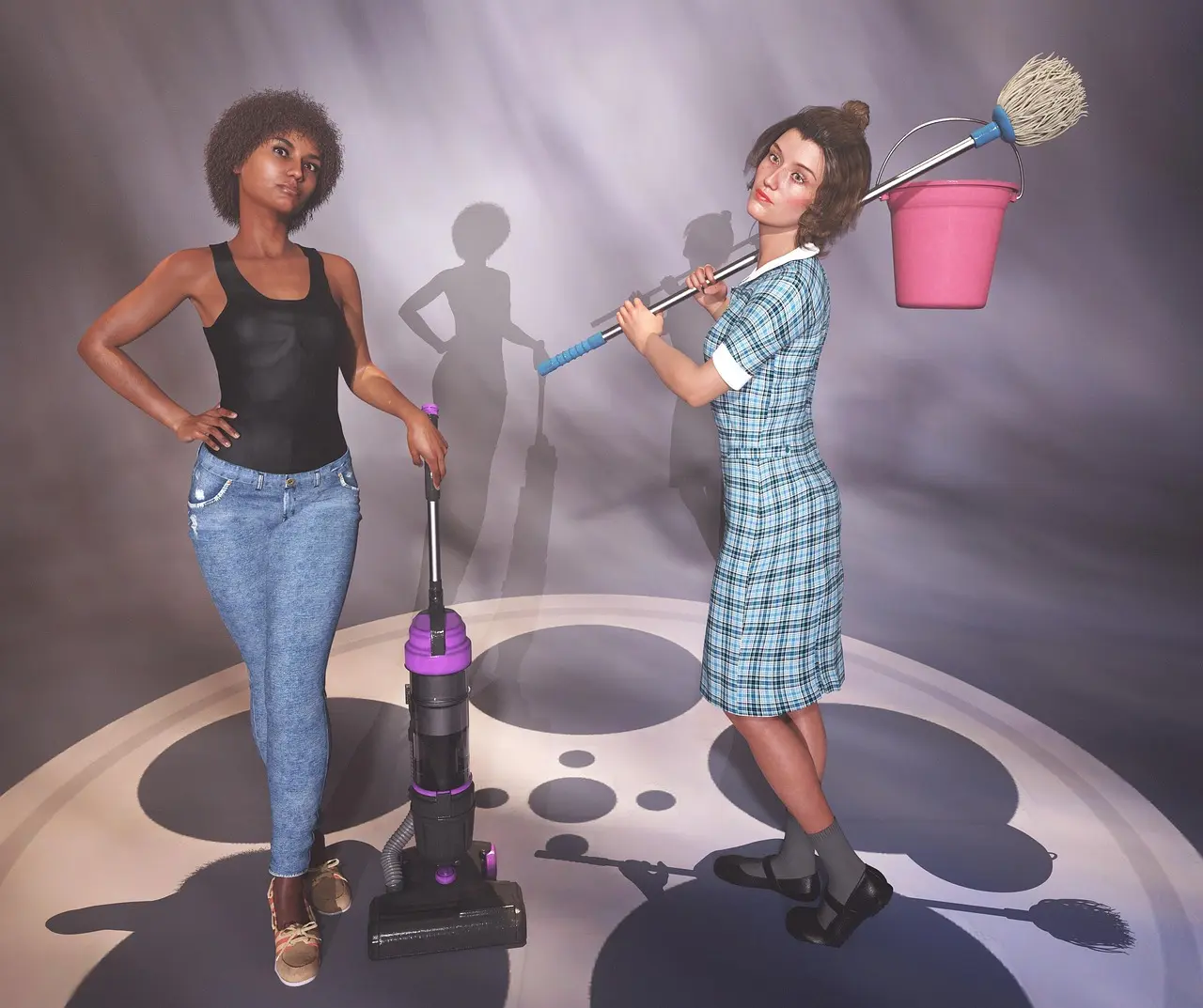 Spin mop buckets: best for larger rooms