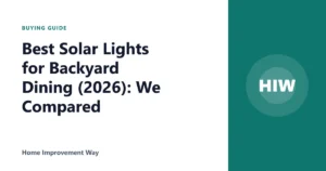 Best Solar Lights for Backyard Dining (2026): We Compared