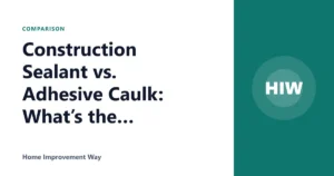 Construction Sealant vs. Adhesive Caulk: What’s the Difference?