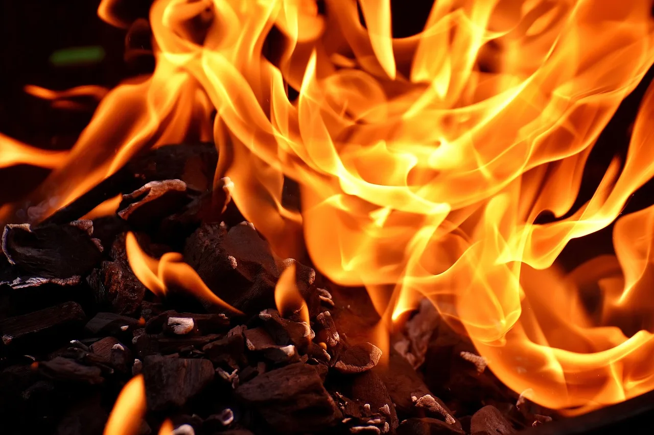 What makes a wood-burning fireplace unsafe?