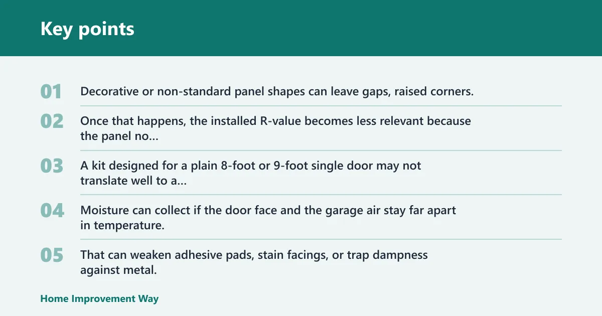 Key points: What does not