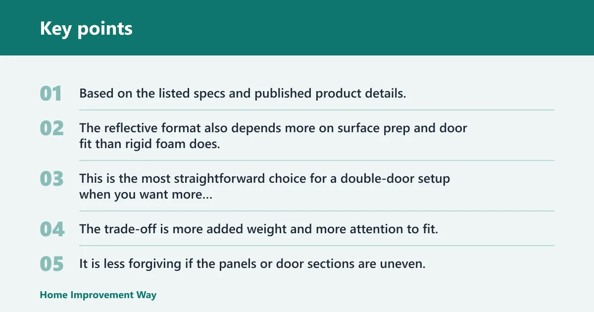 Key points: Alternatives