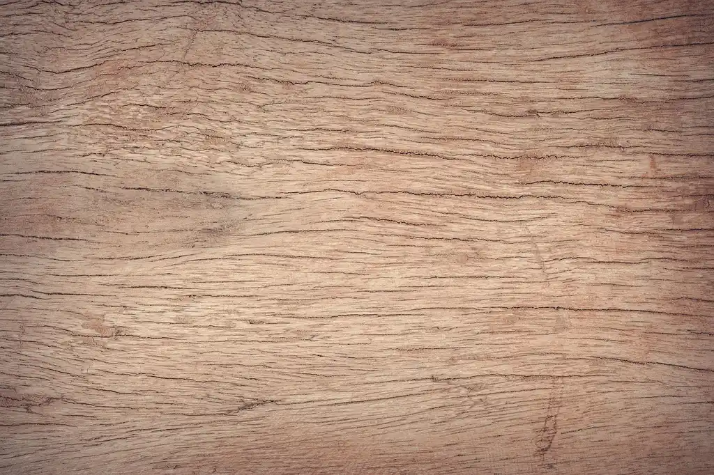 Woodworking bench with pine and oak boards beside hand tools in natural light