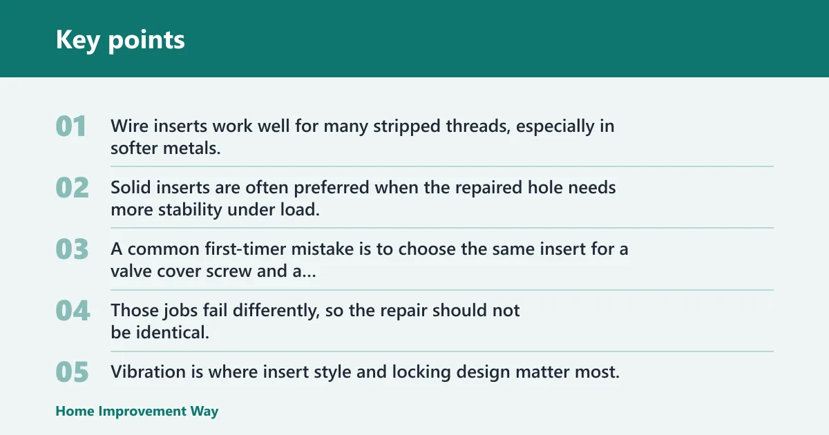 Key points: How do the two compare on performance and service life?