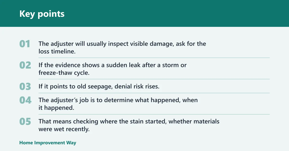 Key points: How insurers decide a claim