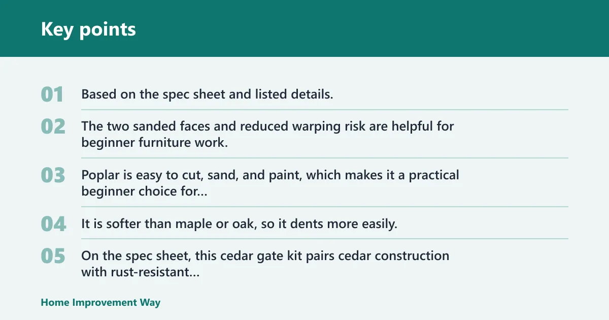 Key points: Our picks by need