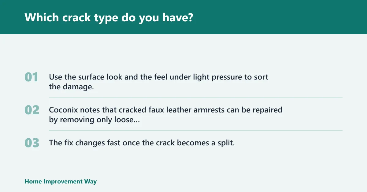 Steps: Which crack type do you have?