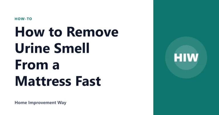 How to Remove Urine Smell From a Mattress Fast