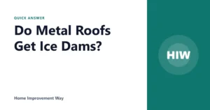 Do Metal Roofs Get Ice Dams?