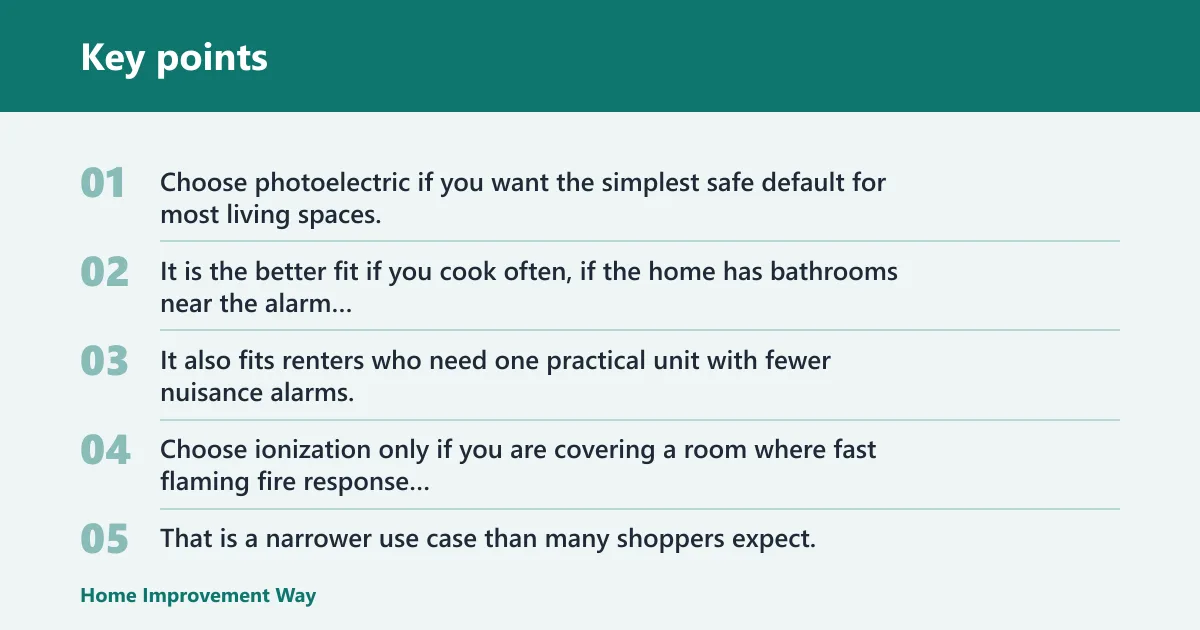 Key points: Which should you buy for your home?