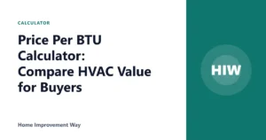Price Per BTU Calculator: Compare HVAC Value for Buyers