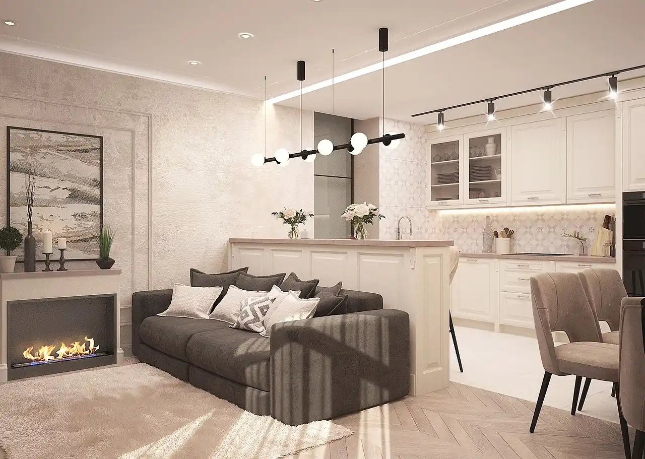 How do room materials change the result?
