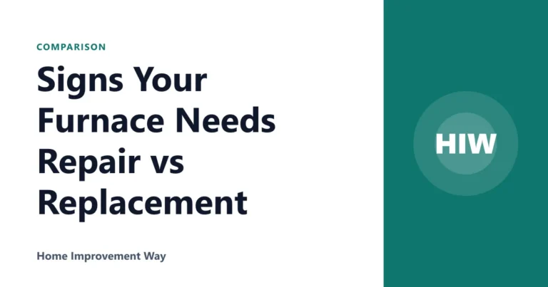 Signs Your Furnace Needs Repair vs Replacement