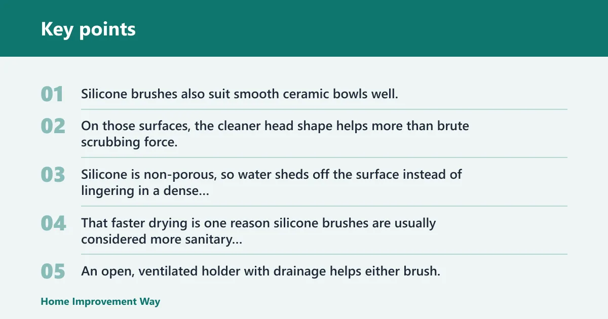 Key points: Why silicone usually lasts longer in useful life