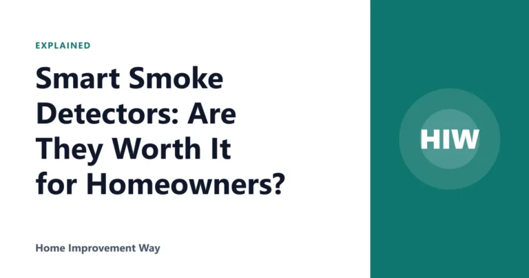 Smart Smoke Detectors: Are They Worth It for Homeowners?