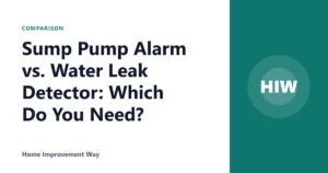 Sump Pump Alarm vs. Water Leak Detector: Which Do You Need?